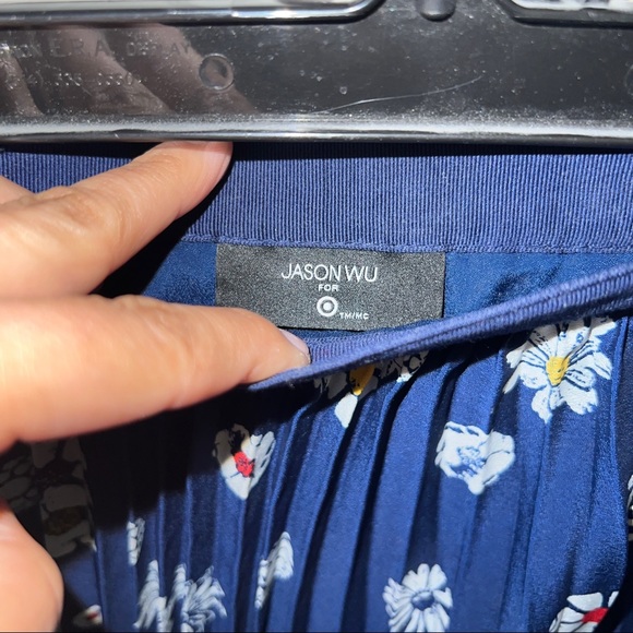Jason Wu for Target Navy Pleated Skirt - Picture 2 of 2